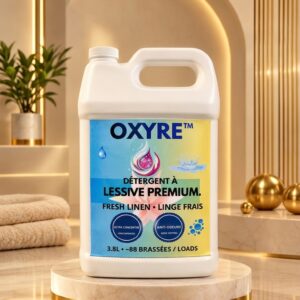 Détergent à lessive Premium OXYRE™ – 3.8 Litres